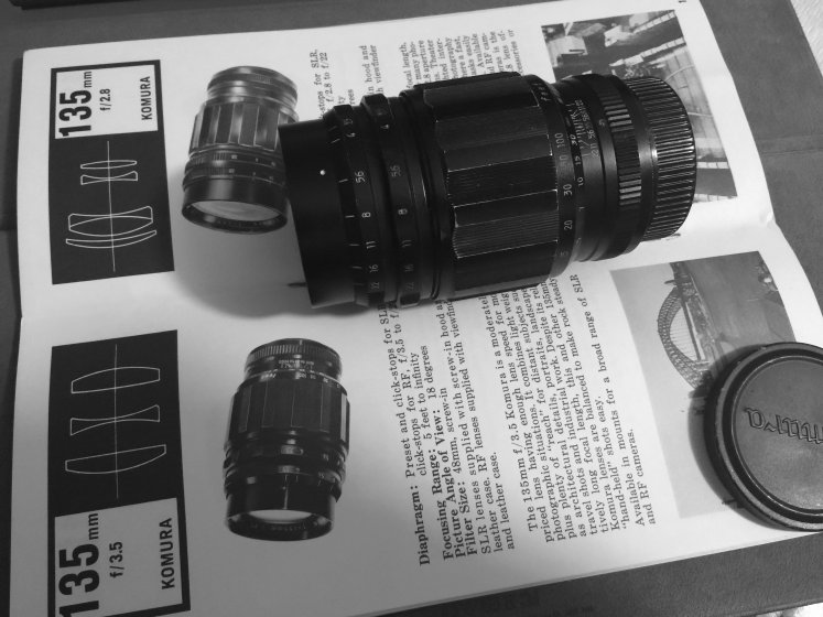 135mm 3.5 KOMURA Lens Info needed | DPReview Forums