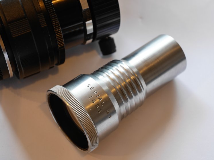 Taylor & Hobson 3 inch f1.8 16mm projection lens on M4/3