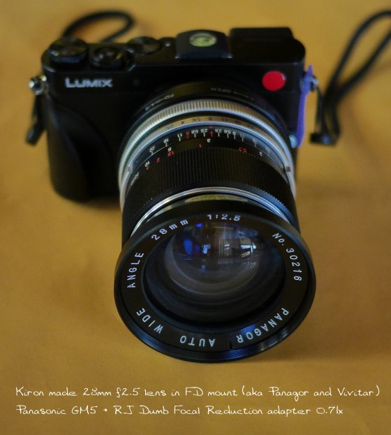 Panagor (Kiron) 28mm f2.5 FD mount | DPReview Forums