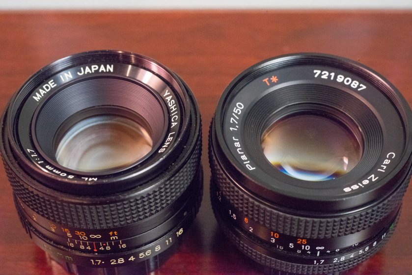レンズ(単焦点) Yashica ML 50mm F1.7 Carl Zeiss Planar と YASHICA ML とを比較 50mm F1.7 | Photo of the Life