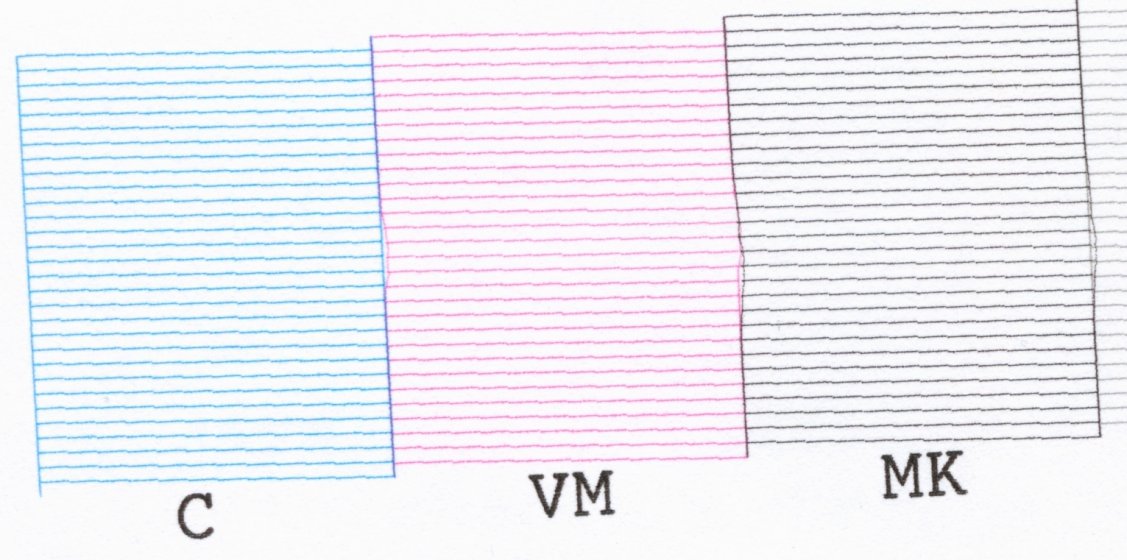 Epson 7890 - unusual nozzle check pattern | DPReview Forums