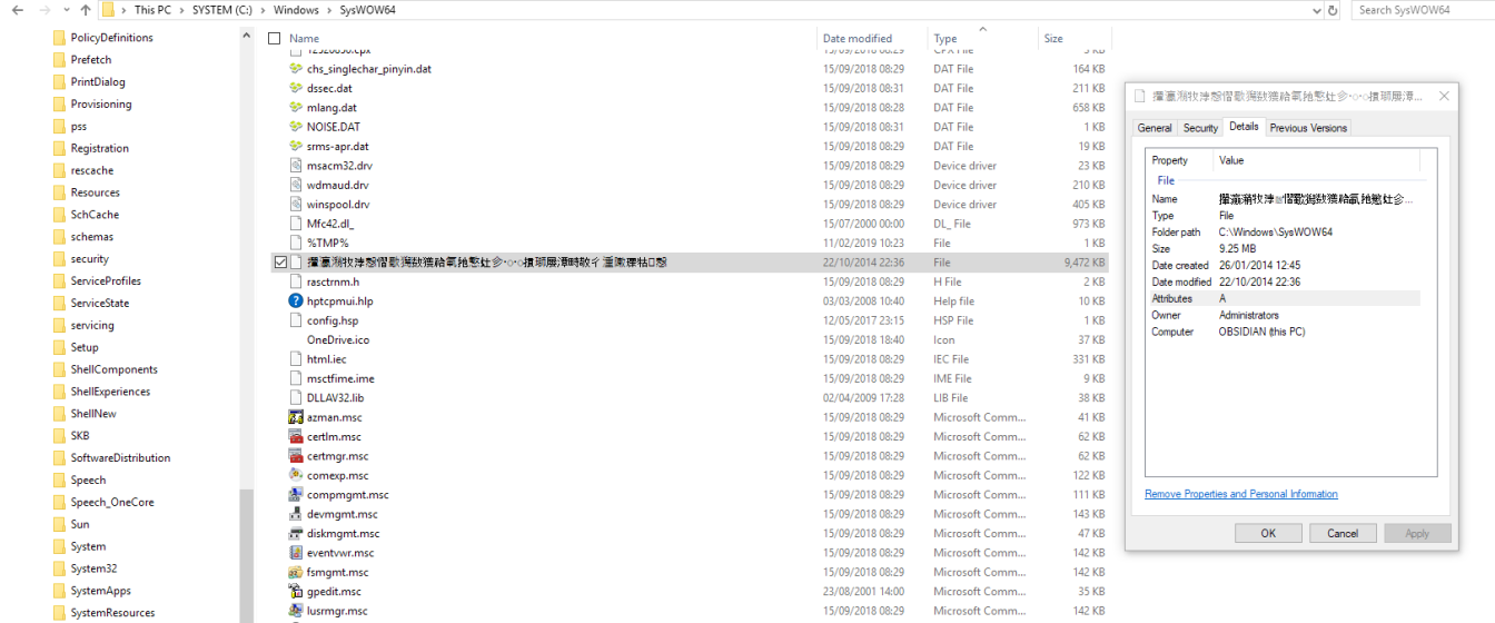 Syswow64 File Strange file found in Windows SysWOW64 folder | DPReview Forums