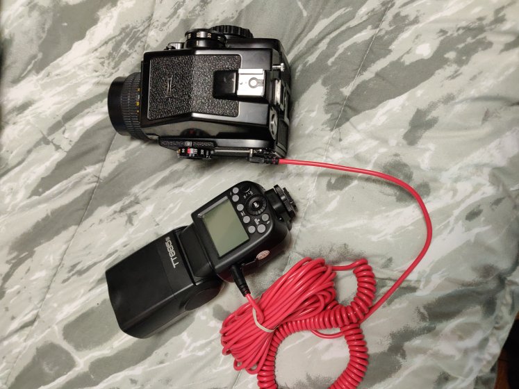 Trouble with flash options with Mamiya 645 1000s | DPReview Forums