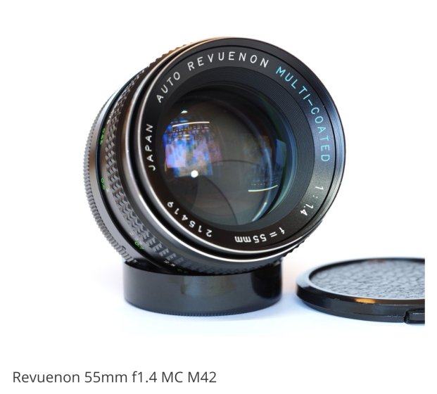 Auto Revuenon 55mm 1.4 | DPReview Forums