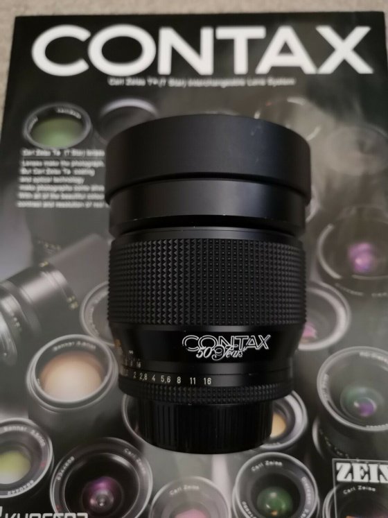Zeiss 85mm f1.2 Planar T* [RARE] 50th Anniversary Contax [C/Y