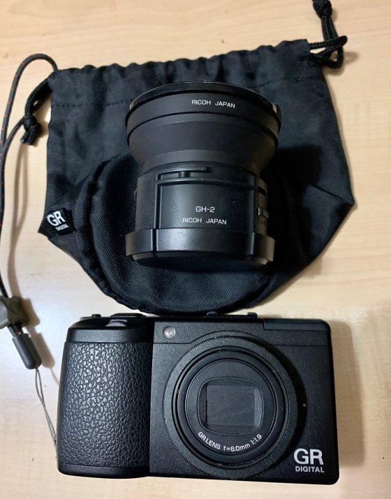 FOR SALE: Ricoh GRDiii + GW-2 + GH-2 + extras GR Digital iii