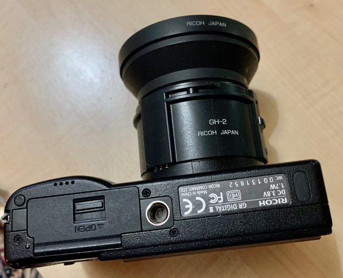 FOR SALE: Ricoh GRDiii + GW-2 + GH-2 + extras GR Digital iii