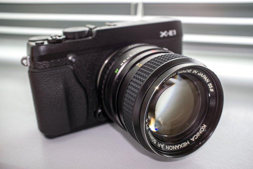 X-E1 + Konica Hexanon 50mm f/1.4 | DPReview Forums