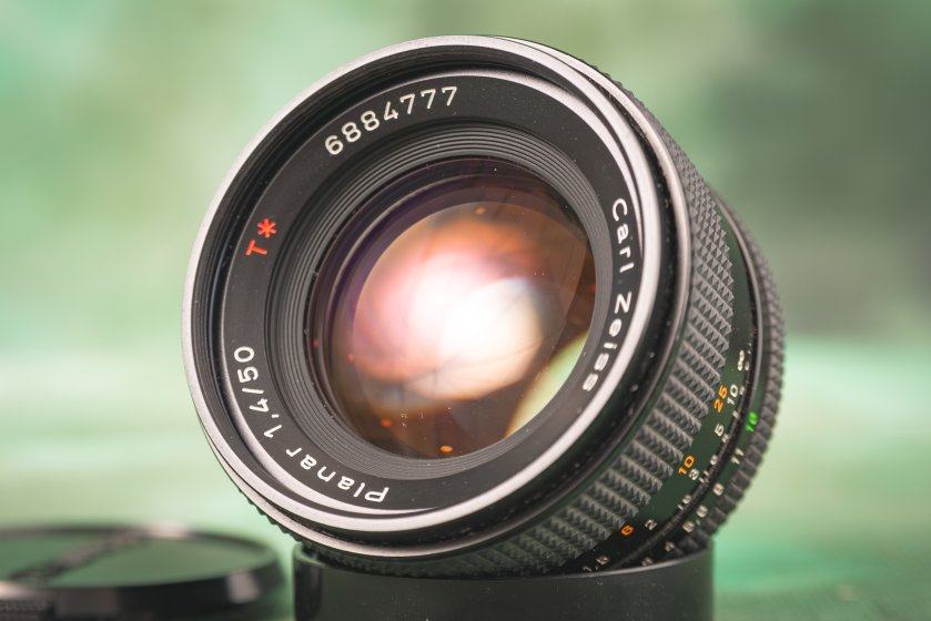Contax Zeiss Planar T Lenses, 35, 50, 85 f1.4. Late 80s