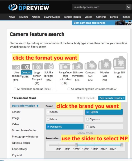 Preview Camera Choosing a camera | DPReview Forums