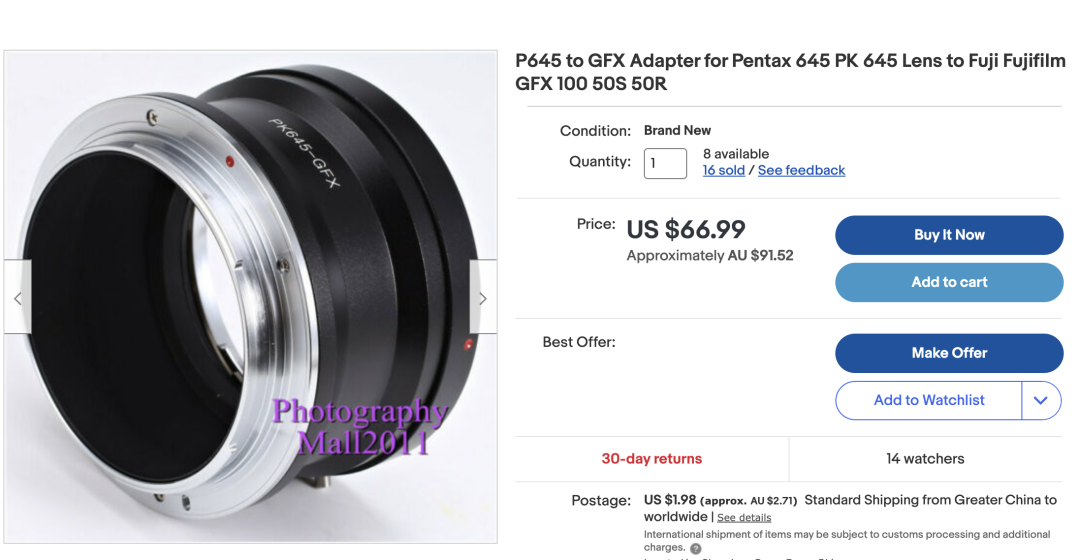 GFX 100S with Pentax-A Macro 120mm f/4 at 1:1 | DPReview Forums