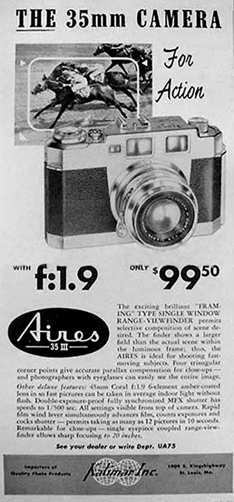 The Aires 35-III : 1957 Camera of the Year! | DPReview Forums