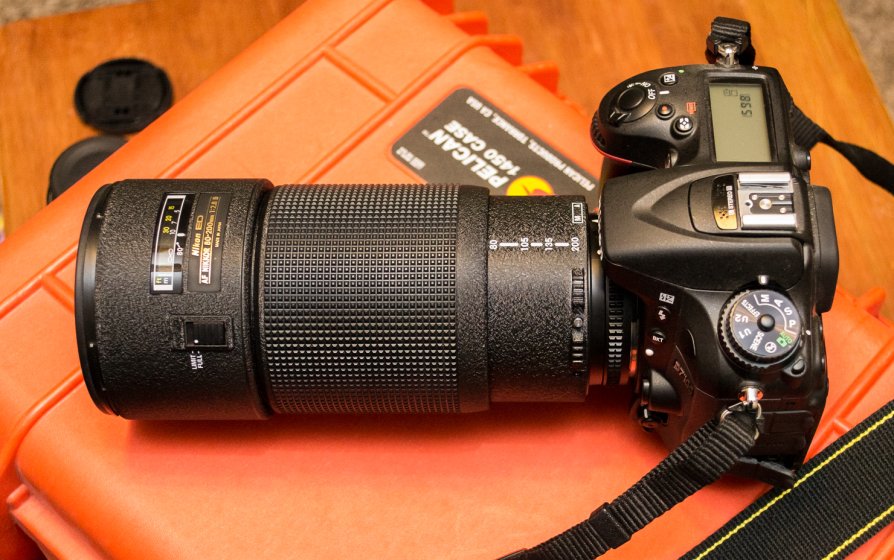 Collare Treppiede In Metallo Per Nikon AF-S 80-200mm F/2.8D ED - Supporto Anello Per Bilanciamento Obiettivo