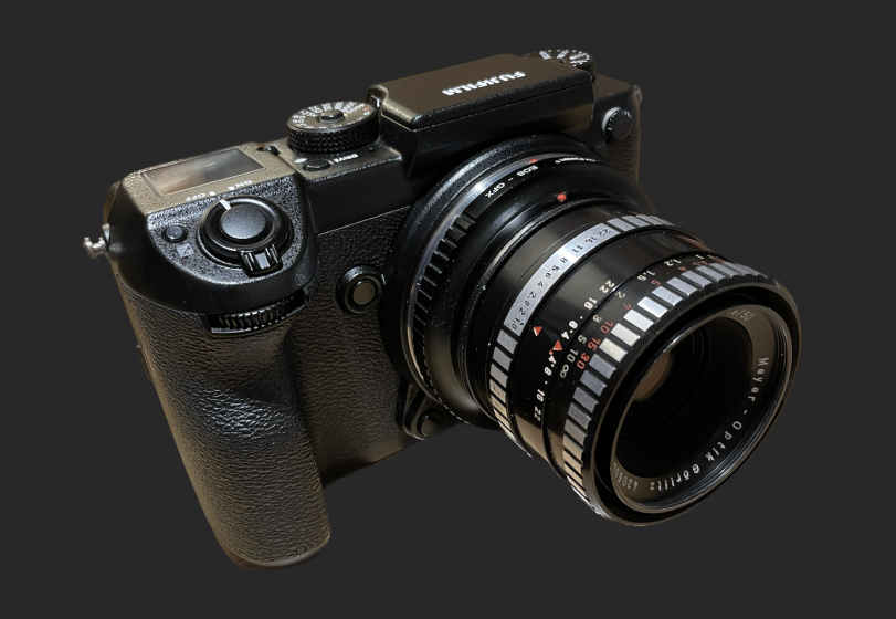 A very special lens on GFX : Meyer-Optik Görlitz Oreston 50mm/F1.8