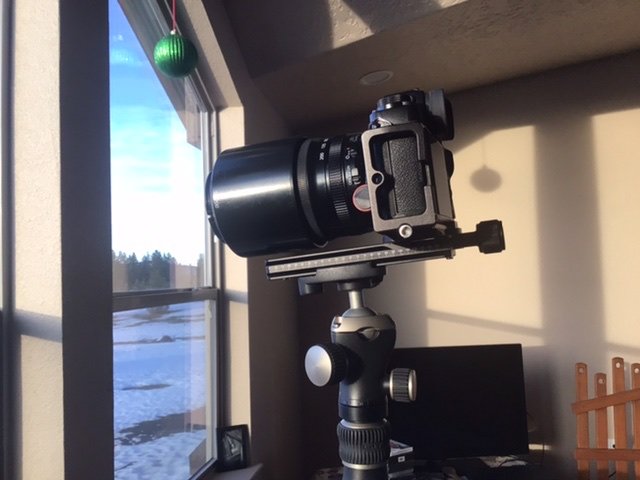 Lens view drops after locking camera onto ball head. Causes? | DPReview ...