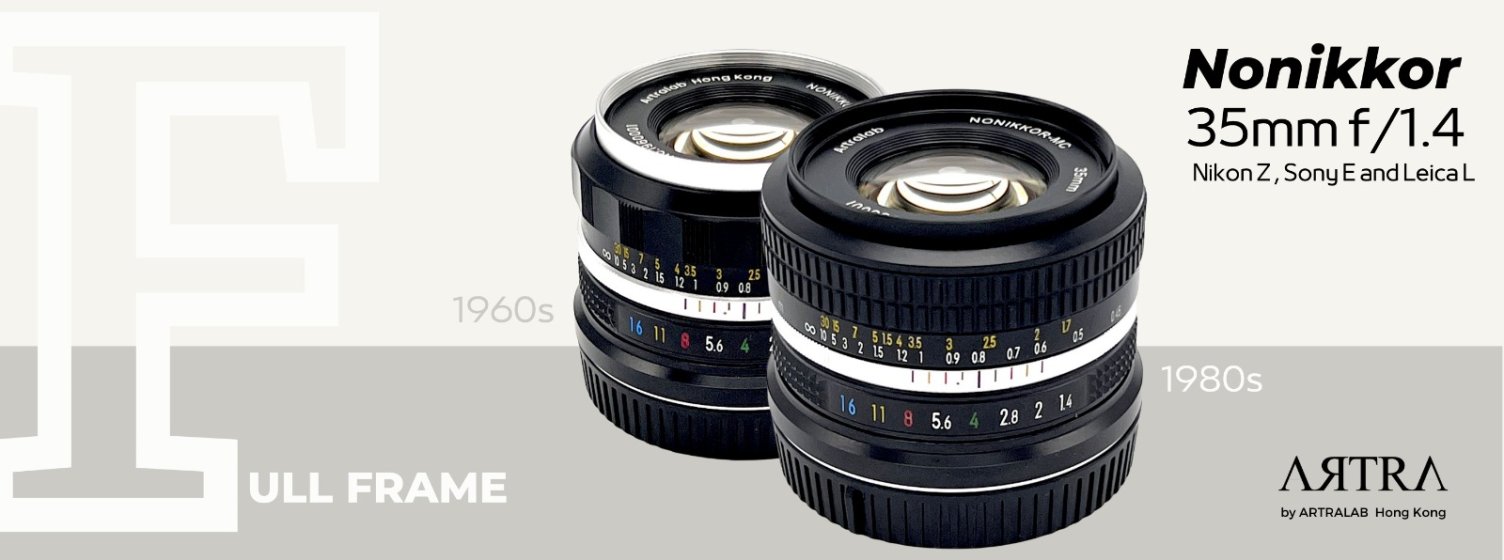 New: ArtraLab NONIKKOR-MC 35mm f/1.4 classic lenses for Nikon Z