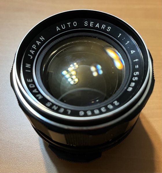 Auto-Sears 55/1.4 (M42) | DPReview Forums