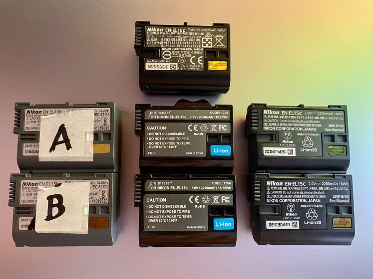 Z8 rejects EN-EL 15c battery  | DPReview Forums