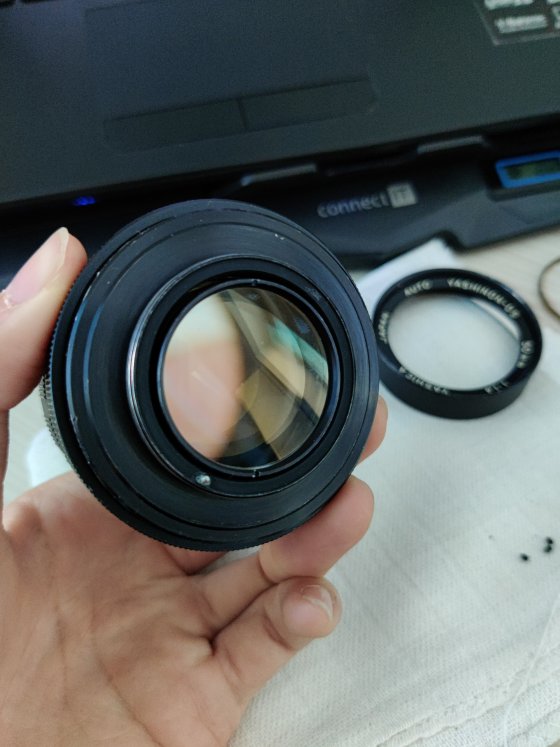 Yashinon-DS 50mm f1.4 disassembly | DPReview Forums