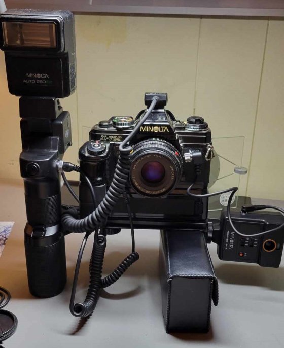 Minolta flash for X-700 AND 7D | DPReview Forums