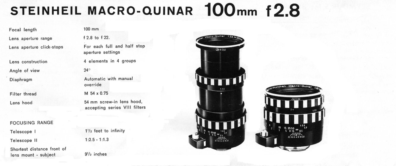 Steinheil Munchen Auto Quinon 55/1.9 | Page 2 | DPReview Forums