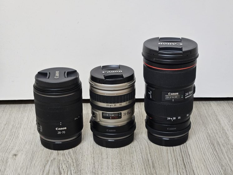 Canon RF 28-70mm F2.8 IS STM comparison vs EF24-70LII | DPReview