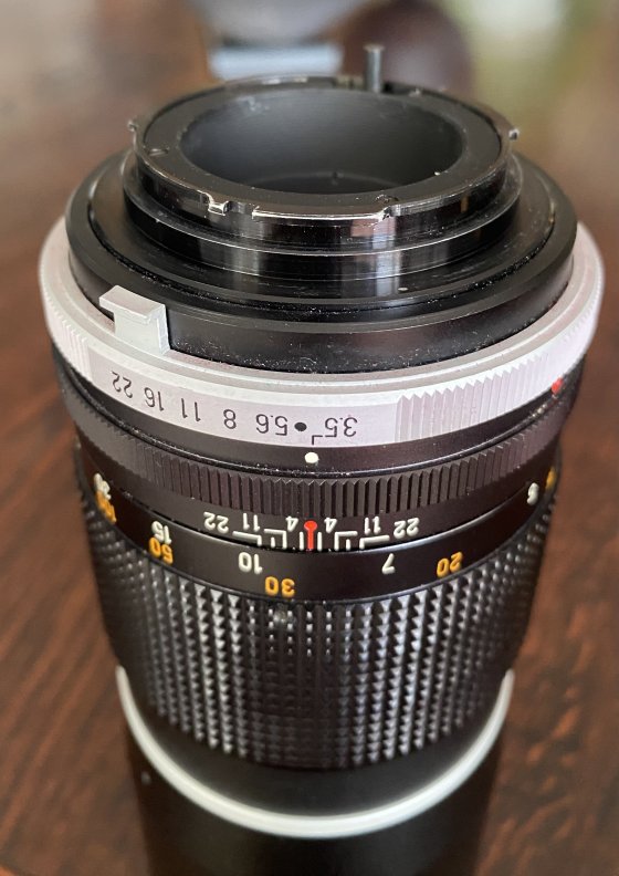 Objectif Panagor PMC Auto 200mm F/3.5 Pour Nikon AI - Occasion Bon état Avec Housse