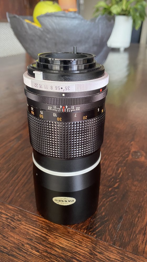 Objectif Panagor 200mm F/3.5 Pour Nikon AI - Téléobjectif Fixe, Occasion Avec Housse