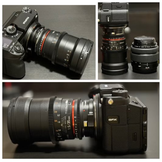 My first-ever Cine lens : Rokinon / Samyang 35mm T1.5 VDSLR AS UMC