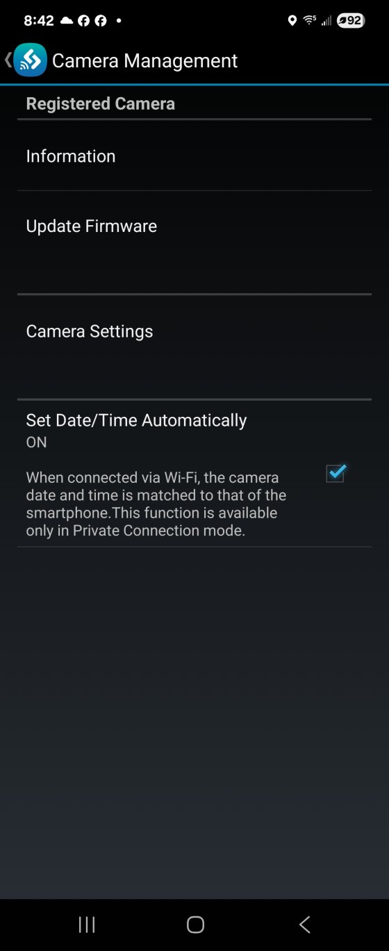 OM-1 OI.Share Set Date/Time Automatically - does it work? | DPReview Forums