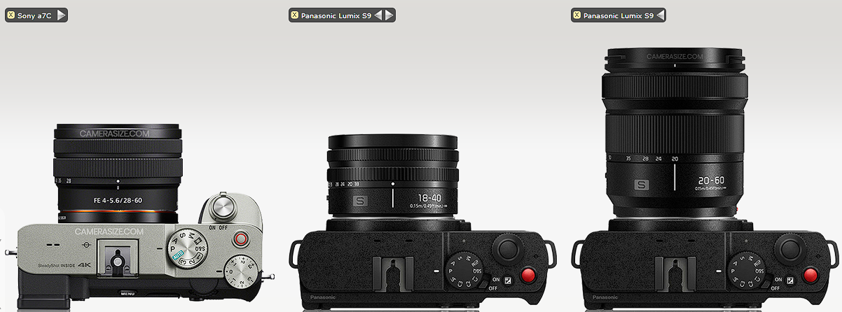 Any lens of size comparable to Lumix 18-40 in 28-60 zoom range