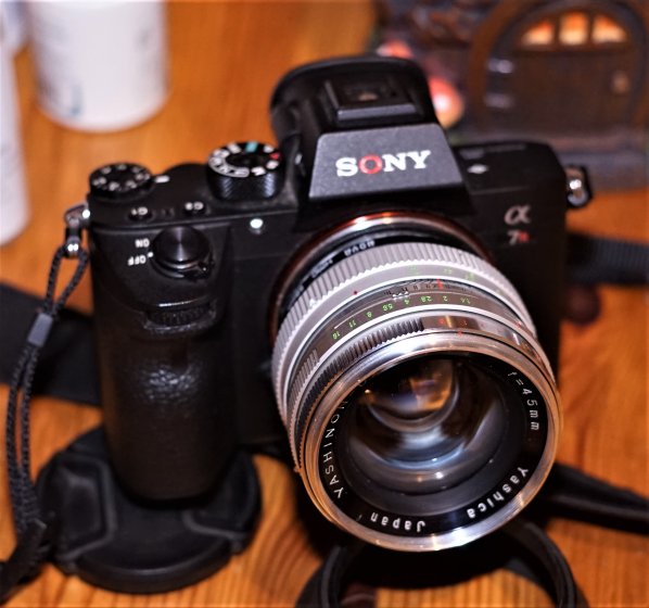 Unique native E-mount MF lensYashinon-DX 45mm f1.4 | DPReview