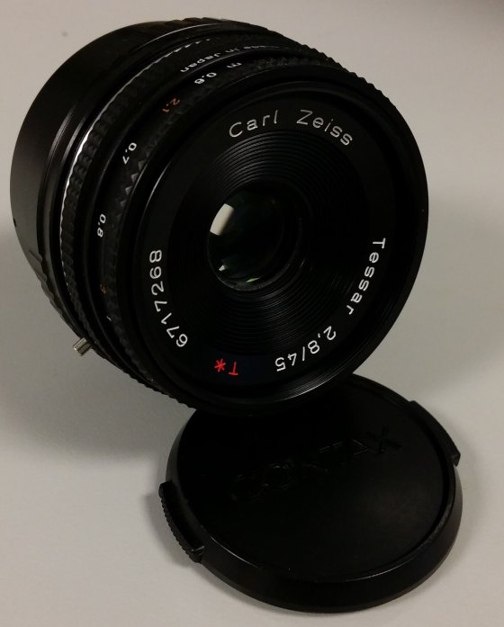 【美品】contax tessar 45mm f2.8 mmj CONTAX 45mm f/2.8 MM Zeiss Tessar T* Manual Focus 632810 35mm