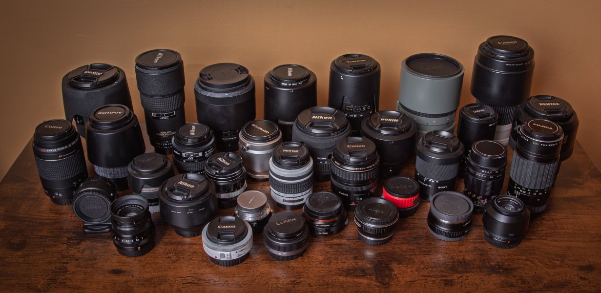 How many lenses do you actually need? | DPReview Forums