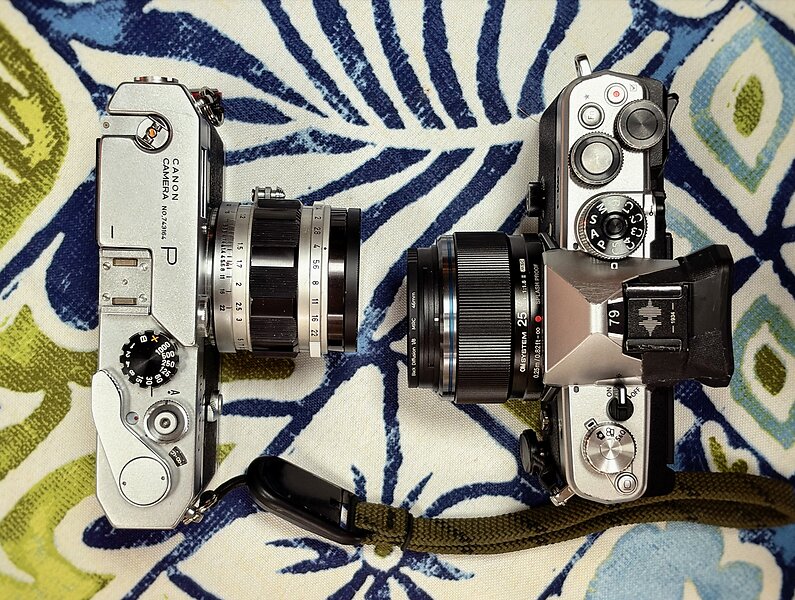 OM-3 with a gorgeous Canon P | DPReview Forums