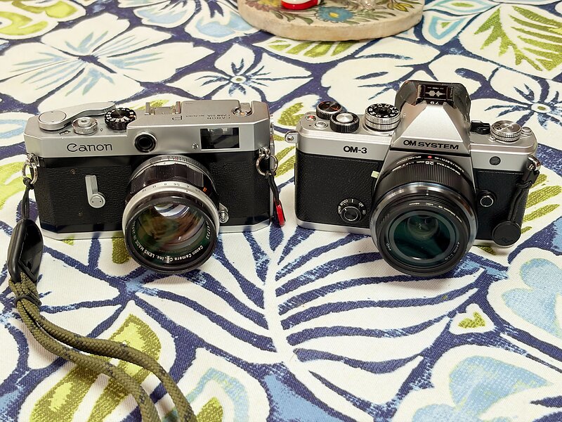 OM-3 with a gorgeous Canon P | DPReview Forums