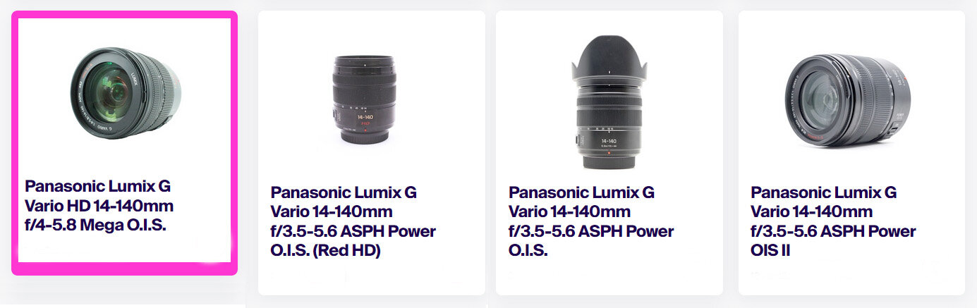 Panasonic 14-140 vs Olympus 14-150 vs Olympus 40-150mm f/4-5.6