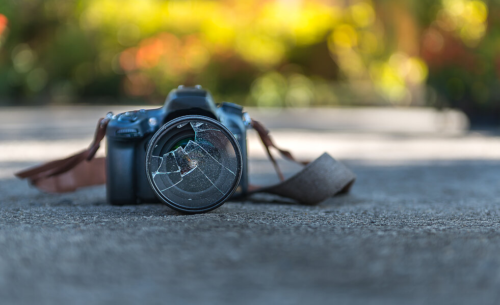 Question of the week: What's the most dramatic accident your camera has been through?