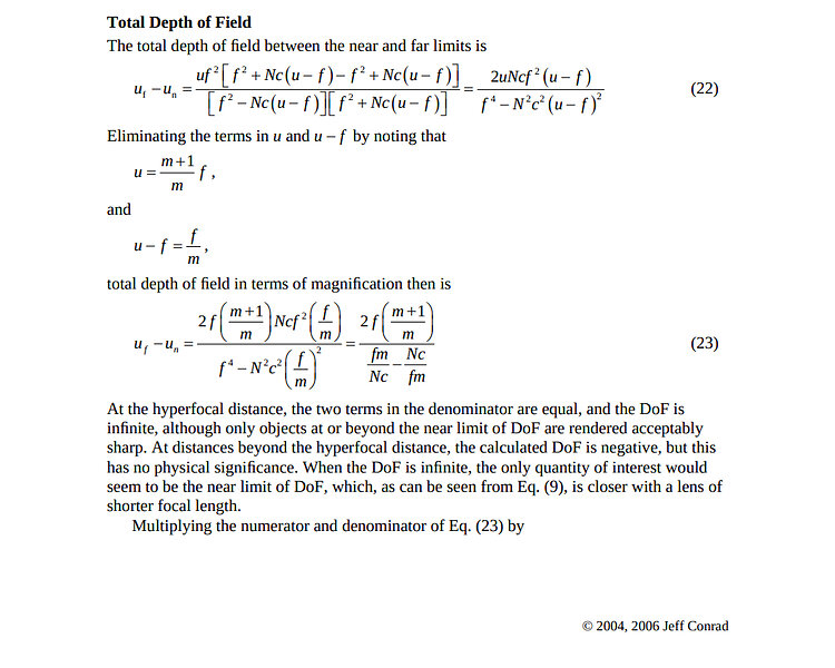 Cropping in post in order to increase depth of field. | Page 2 ...