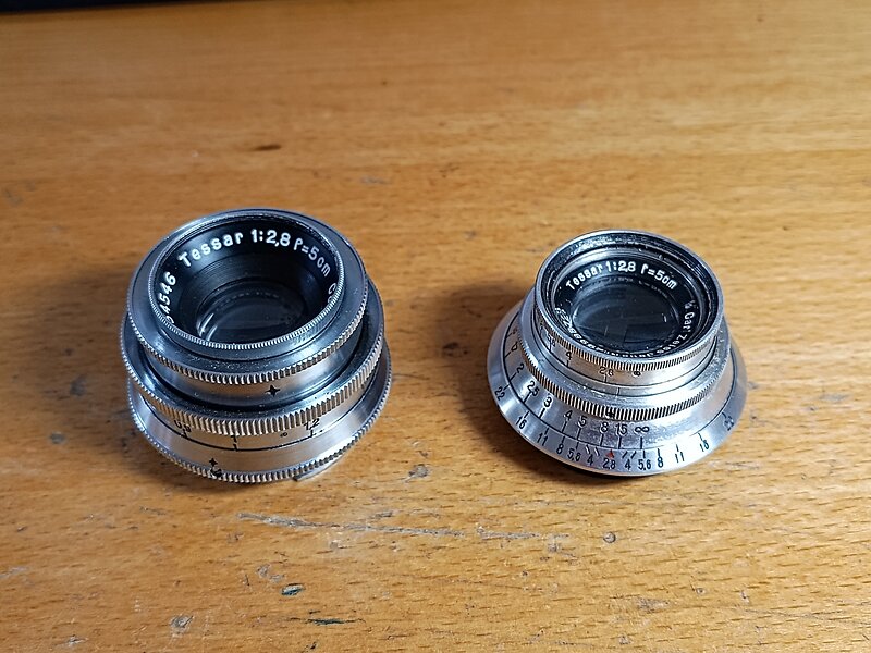 Unusual Carl Zeiss Tessar. Any info? | DPReview Forums