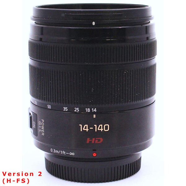 The Four distinct versions of Panasonic Lumix 14-140mm lenses