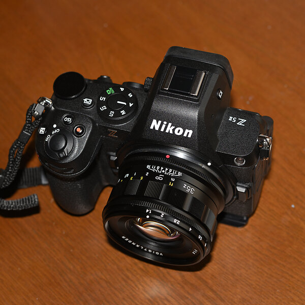 New lens day! Voigtlander Nokton Classic 35mm F1.4 Z-mount