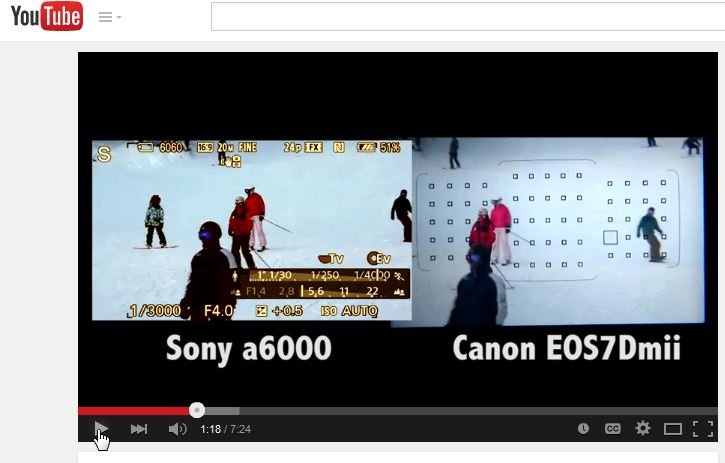 Frame By Frame Sequence Analysis Of EOS7DM2 vs a6000 Test | DPReview Forums