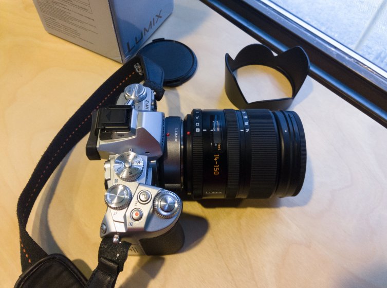 Panasonic Leica D Vario-Elmar 14-150mm f/3.5-5.6 lens + Panasonic