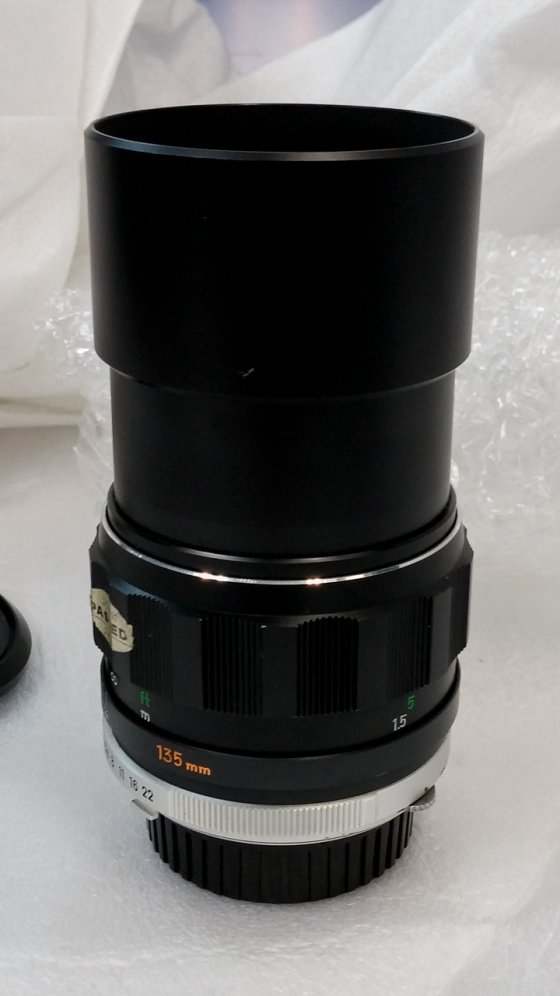 My first impression on Minolta MC Tele Rokkor-PF 135 mm F/2.8