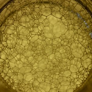 Golden Lattice: Abstract Soap Foam Texture | DPReview Forums